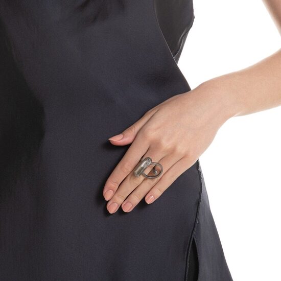 Sieviešu gredzens ar turmalīnu 