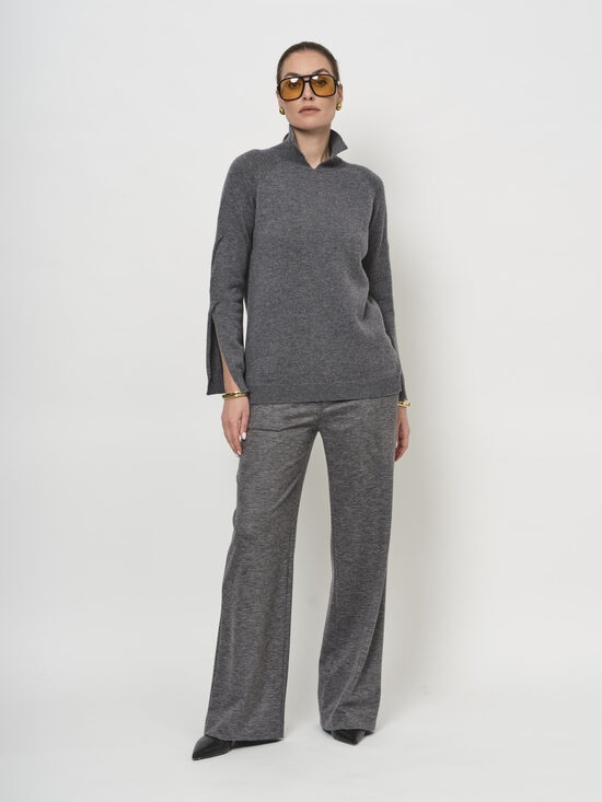 Sieviešu vilnas un kašmira džemperis