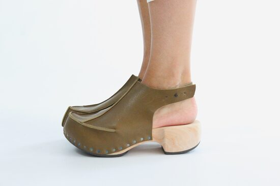 Koka kurpes “Stalwart” / olīvu