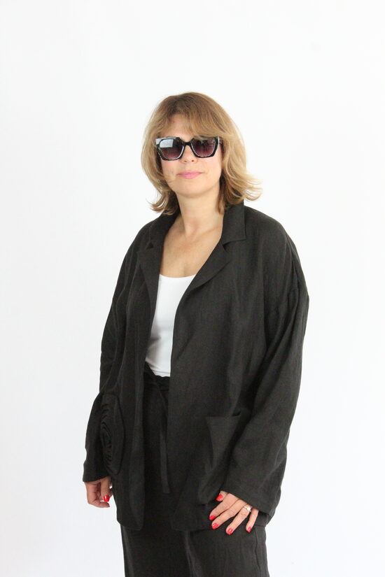 Melna žakete lina / 6469