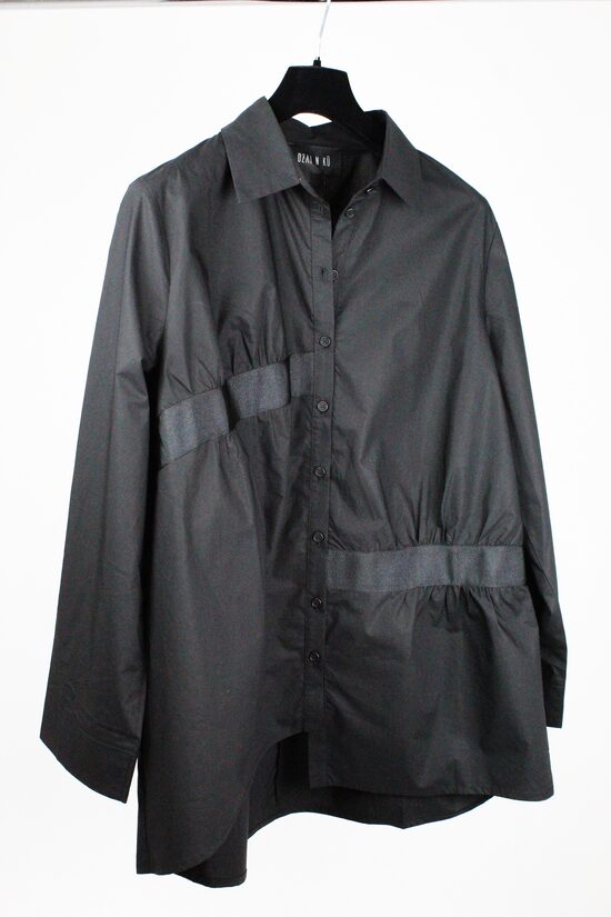 Sieviešu melna blūze OZAI N KU