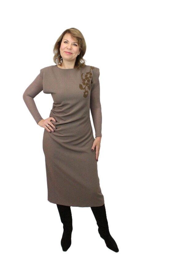 Kleita bez piedurknēm | kapučino