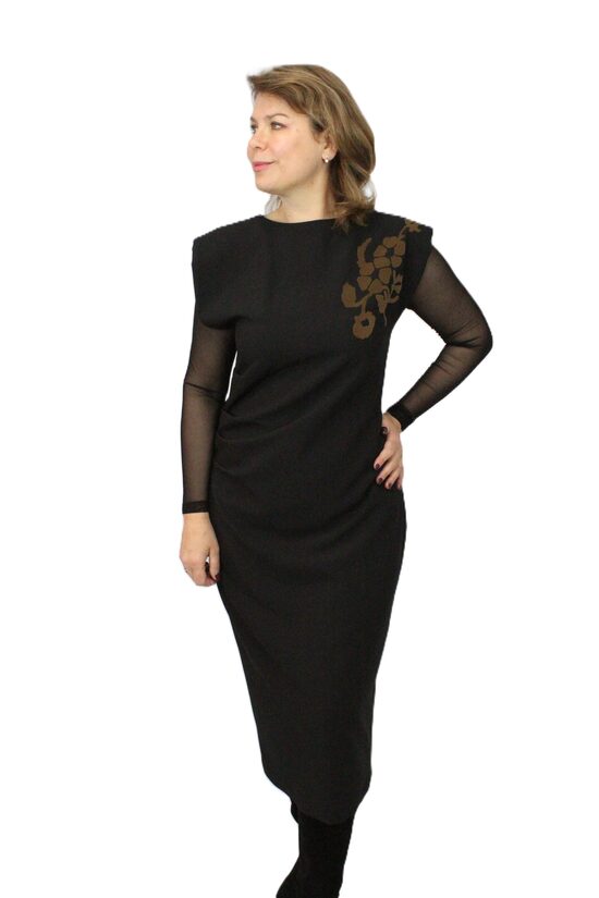 Kleita bez piedurknēm | melna