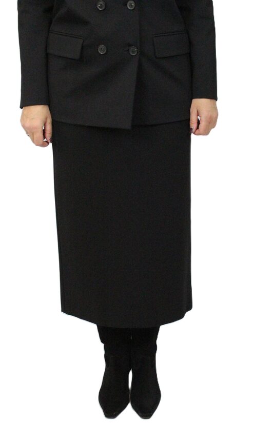 Svārki tumši melnā krāsā